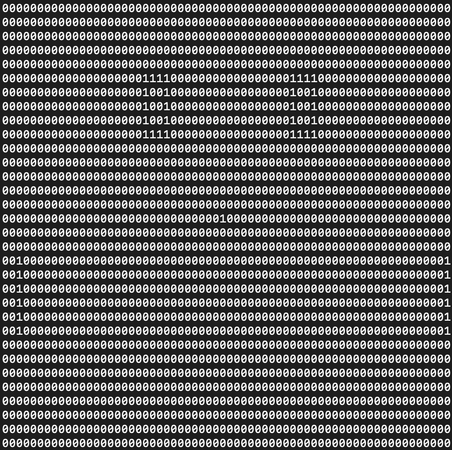 Pong Ascii